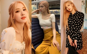 Rosé đúng là bánh bèo chúa của BlackPink khi diện loạt váy áo "điệu chảy nước" mà vẫn sang chảnh