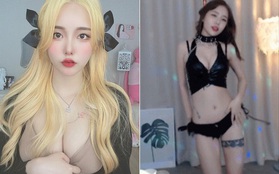 Lột xác với bikini đen, đeo xích cổ, cầm roi da như các diễn viên phim 18+, nữ streamer nhận vô số phản ứng tiêu cực