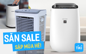 Sale sập sàn mùa nóng: Máy lọc không khí, điều hoà giảm sâu gần 50%, không chốt đơn là "tiếc hùi hụi"