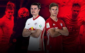 Marcel Sabitzer vs Joshua Kimmich: Cuộc đấu tay đôi định đoạt chức vô địch