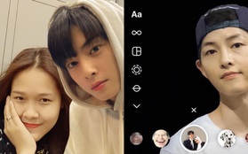 Loạt filter selfie cùng idol rất "thật trân" trên Instagram đang khiến hội chị em phát cuồng