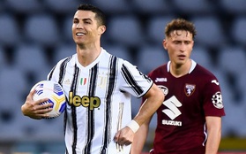 Ronaldo ghi bàn giúp Juventus cầm hòa thành công đối thủ xếp hạng 17