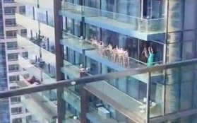 Các cô gái khỏa thân trên ban công ở Dubai chịu một hình phạt bất ngờ