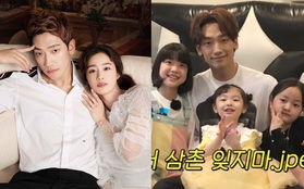 Bi Rain thăm con của cặp đôi idol đình đám, ai ngờ lên top Naver vì "nhá hàng" về tin có con thứ 3 với Kim Tae Hee?