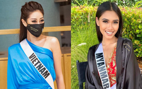 Khánh Vân lan toả "trái tim ấm áp" tại Miss Universe: Xung phong cứu nguy đối thủ đại diện Myanmar gặp sự cố mất hết vali