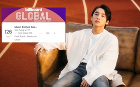 Ấn tượng: Sơn Tùng M-TP lọt vào BXH Billboard Global toàn cầu, là nghệ sĩ Việt Nam đầu tiên làm được điều này!