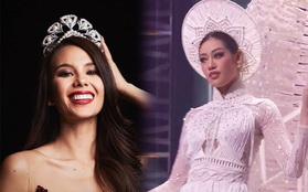 Trình diễn đỉnh cao, Khánh Vân lọt top 6 trang phục dân tộc yêu thích của Miss Universe 2018 Catriona Gray