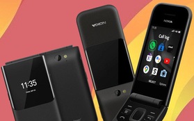 Nokia 2720 V Flip ra mắt: Thiết kế nắp gập, 2 màn hình, chạy Kai OS, giá 79 USD