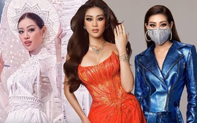 Khánh Vân đi thi Miss Universe với tủ đồ toàn NTK "lạ hoắc" nhưng chất lượng thì miễn chê!