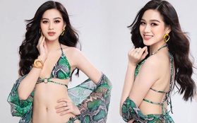 Đỗ Thị Hà diện bikini khoe body gợi cảm, quyết thoát mác gái ngoan chuẩn bị "mang chuông đi đánh xứ người"