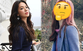 Song Hye Kyo bao năm chỉ để tóc đen và nâu, nhìn ảnh tóc đỏ của cô sẽ hiểu ngay lý do