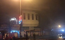 Cháy lớn tại chi nhánh một Ngân hàng ở Kiên Giang