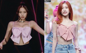 Nữ idol mặc phiên bản "phếch" của áo Jennie và nhận ngay kết cục chán không thể tả