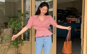 Mẫu áo blouse đang phủ sóng dày đặc: Mặc lên khiến ai cũng tưởng bạn gầy đi 5kg, lên hình sống ảo cực xinh