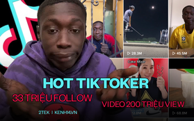 Cộng đồng mạng "phát sốt" với anh da đen gây "ám ảnh" TikTok những ngày qua, hơn 33,6 triệu người theo dõi, một video có đến 200 triệu view và còn gì nữa?
