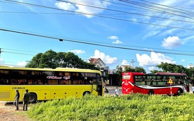 Bất chấp lệnh cấm, xe khách vẫn nườm nượp từ TP.HCM về Đắk Lắk