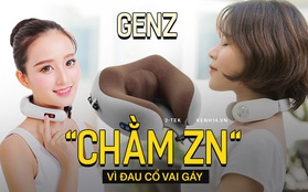 "Cột sống" Gen Z ổn "khum", đau cổ vai gáy tậu ngay máy massage chuyên dụng, giá chỉ bằng vài ly trà sữa