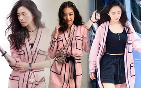 "Đụng hàng" áo Chanel, Jennie - Ngô Thanh Vân thần thái kiêu sa nhưng màn khoe ngực của Dương Mịch mới là tâm điểm