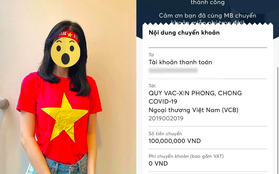 Nữ diễn viên hứa tặng quỹ vaccine 20 triệu/1 bàn thắng của tuyển Việt Nam, cuối cùng chuyển nóng con số khiến cả MXH ngỡ ngàng