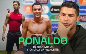 Ronaldo nói đạo lý healthy bị dân tình bóc mẽ: Kiếm hàng nghìn tỷ đồng nhờ quảng cáo sản phẩm không lành mạnh, từ nước có ga, gà rán đến máy rung tạo 6 múi