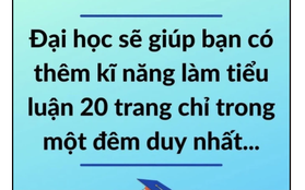 Sinh viên khoe làm tiểu luận 20 trang 1 đêm, tưởng đỉnh nhưng lại khiến dân mạng sợ giùm vì điều này