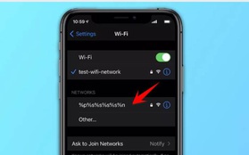 Xuất hiện lỗi đặt tên mạng khiến iPhone bị hỏng kết nối WiFi lẫn AirDrop, gây hoang mang cho nhiều người dùng