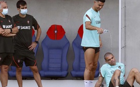 Ronaldo đổ nước lạnh lên đầu của đàn anh tuyển Bồ Đào Nha