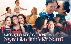Ngập trời sao Vbiz chia sẻ nhân ngày Gia đình Việt Nam: Đoan Trang khoe hội anh em "nhà người ta", H’Hen Niê - Tiểu Vy chung 1 nỗi lòng