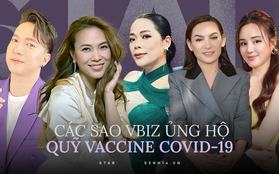 Số tiền ủng hộ của loạt sao Vbiz cho Quỹ vaccine được công khai minh bạch trên web, ai cũng tra cứu được!