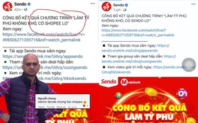 Fanpage Sendo đăng quảng cáo Shopee, cộng đồng được phen "cười xỉu", là thuyết âm mưu hay bị "lag" cực mạnh?