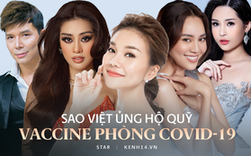 Cả showbiz và dàn KOLs Việt hướng về buổi ra mắt Quỹ vaccine phòng Covid-19, chuyển khoản "nóng" đóng góp hàng trăm triệu đồng