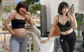 Mẹ bỉm sữa Uyên Pu tút lại 3 vòng sau sinh với "tốc độ thần sầu", body "khét lẹt" khiến chị em phải ghen tị