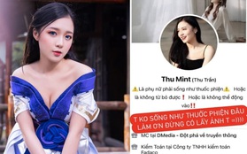 Bị lập tài khoản Facebook giả mạo, "MC quốc dân" Phương Thảo tuyên bố một câu "xanh rờn"