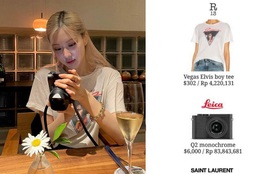 Rosé (BLACKPINK) khiến netizen "ngã ngửa" chỉ vì một chiếc máy ảnh