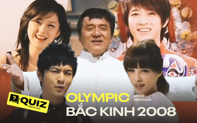 MV chủ đề Olympic Bắc Kinh 2008 xứng đáng đi vào "huyền thoại", cả dàn celeb đỉnh cao Châu Á đố Gen Z điểm mặt gọi tên