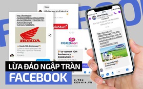 Mạo danh thương hiệu nổi tiếng để lừa đảo, chiêu trò "share link trúng thưởng" tràn lan trên Facebook khiến hàng loạt người mắc bẫy