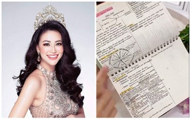 Hoa hậu Phương Khánh bật mí "phương pháp sinh tồn" thời đi học, tất cả gói gọn trong 1 cuốn sổ