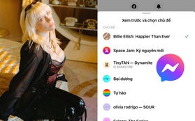 Messenger lại tung ra theme mới của Billie Eilish, check nhanh xem bạn đã có chưa?