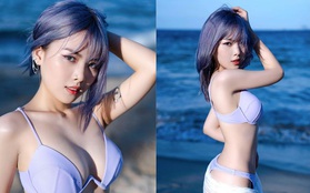 Nữ streamer Heli A post ảnh bikini khoe vòng một cực nóng bỏng, nhưng soi kỹ thì có gì đó sai sai?