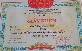 Bỏ Giấy khen "Học sinh tiên tiến", Bộ Giáo dục nói gì?