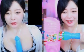 Khiến khán giả hiểu nhầm là cầm "đồ chơi người lớn" trên sóng, nữ streamer phải vội vã giải thích