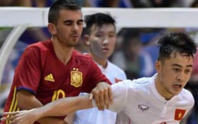 Futsal Việt Nam thất bại 0-4 trước đội bóng số 1 thế giới