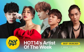 Văn Mai Hương tiến thẳng #2 HOT14's Artist Of The Week, Jack tiếp tục rớt hạng trước K-ICM - Quang Hùng MasterD