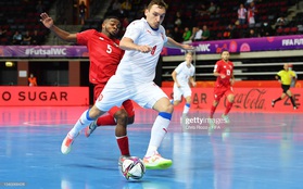 Đối thủ cạnh tranh trực tiếp của futsal Việt Nam thua đậm CH Czech ở trận ra quân World Cup 2021