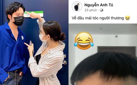 Chưa công khai nhưng Anh Tú - LyLy lại lộ "hint" sống chung, chi tiết mái tóc lởm chởm khiến netizen cười xỉu!