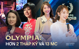 Sự thay đổi MC Đường Lên Đỉnh Olympia trong 22 năm: Thế hệ đầu giờ toàn là sếp lớn VTV, thế hệ sau tài năng không kém, profile toàn đỉnh cao