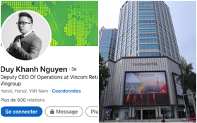 Lý lịch Phó Tổng 9X của Vincom Retail: Tốt nghiệp hai trường Đại học Ngoại Thương và Luật Hà Nội, tham gia Vingroup từ năm 2016