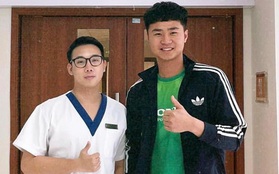 Thủ môn Văn Toản báo tin vui cho HLV Park Hang-seo