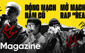 Đóng mạch năm cũ, mở mạch rap "real": Hào quang sân khấu đến từ chất "real" giữa đời thực