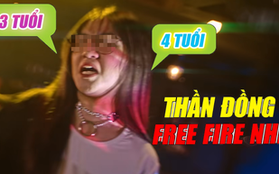 Sau content tan vỡ, CĐM phẫn nộ khi cặp đôi streamer làm video "huấn luyện" trẻ mẫu giáo chơi Free Fire